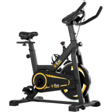 Imagem de Bicicleta Ergométrica Para Spinning 6kg Com Monitor De Pulso - The Bla