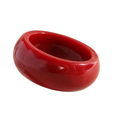 Imagem de Pulseiras coloridas grossas de resina acrílica vintage irregular geométrica oval de plástico pulseira larga placa de acetato de tartaruga pulseiras para mulheres joias presentes, Medium, Resina, Sem