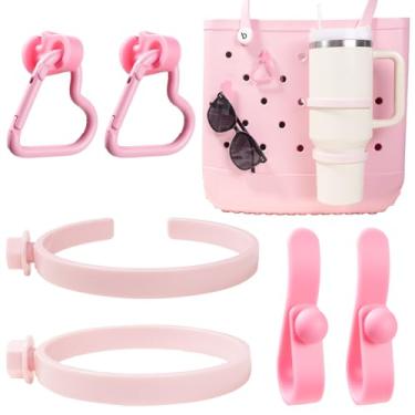 Imagem de LETGO Suporte de copo para Stanley 850 g 1,134 g compatível com bolsa Bogg, suporte de bebida para bolsa de praia de borracha moderna simples, acessório de suporte de garrafa de água para saco de