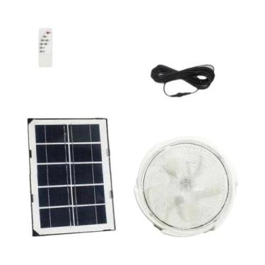 Imagem de Luz De Teto LED Solar Regulável Para Interior, Quarto, Corredor, Jardi