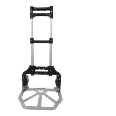 Imagem de Carrinho De Mão Dobrável Alumínio Alça Transporte Carga 68Kg - Shunhe