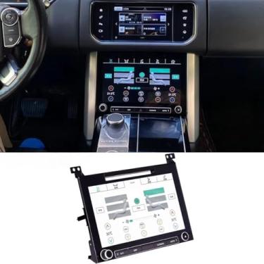 Imagem de Painel de ar condicionado assento traseiro AC controle climático kit corpo queixo para acessórios externos executivos 2013-2017 (03236)