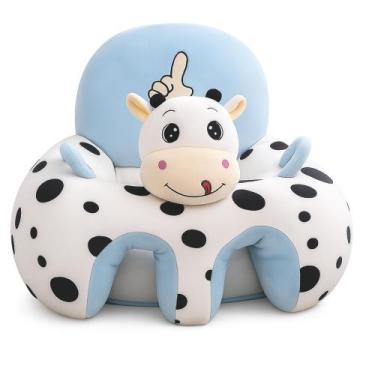 Imagem de Cercadinho para Bebê Assento Infantil Almofada Segurança Postura Vaqui