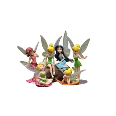 Imagem de Action Figures Tinker Bell  Coleção com 6 Fadas