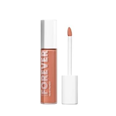 Imagem de CoverGirl Pigmento de veludo Outlast Forever, tempero Sashay 550, batom fosco, fórmula vegana, fácil de usar, desliza sem esforço, de longa duração, cor perfeita, 8,5 g