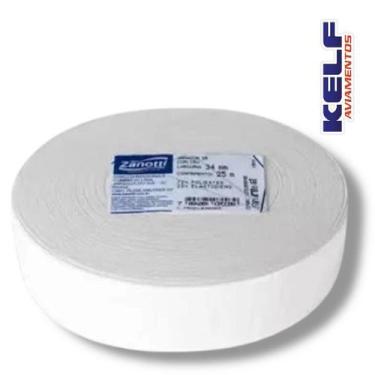 Imagem de Elastico 35mm Liso Jaragua - Cor Cru 25mts Rolo - Zanotti