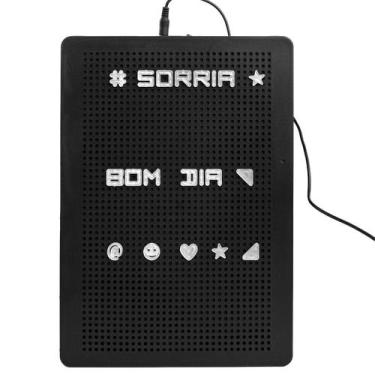 Imagem de Letreiro Quadro Decorativo Em Led Luminoso Com Letras - Wincy