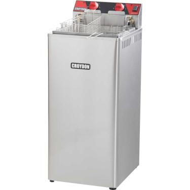 Imagem de Fritadeira Elétrica 15 Litros Zona Fria Fz28 Croydon Fritador 2 Cestos 8000w 220v