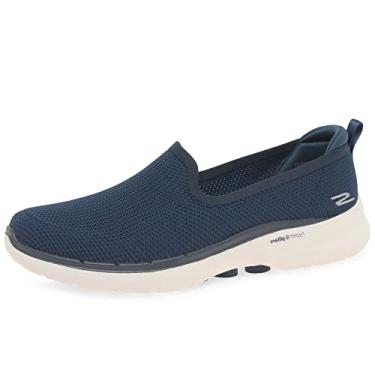 Imagem de Skechers Tênis feminino Go Walk 6-Clear Virtue, Azul marino, 40