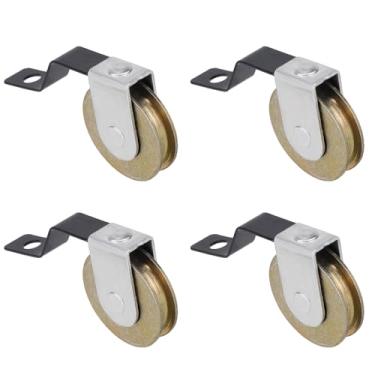 Imagem de 4 Peças de Molas Tensão para Porta Tela Deslizante, Substituição Rolo Porta Tela 2,54 cm com Esfera de Aço Côncava Substitui Rodas Superiores e Inferiores B638 B687 B639 B756