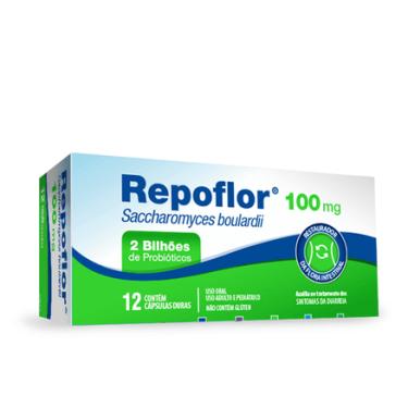 Imagem de Repoflor 100mg 12 cápsulas Repoflor Saccharomyces Boullardi 100mg 12 cápsulas LEGRAND