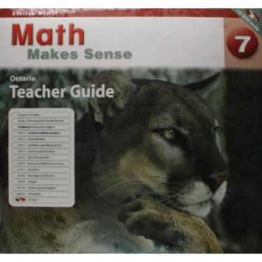 Imagem de Math Makes Sense 7 Ontario Teacher Guide And Cd-Ro