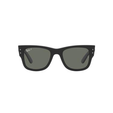 Imagem de Óculos de Sol Ray-Ban Polarizado Mega Wayfarer 0RB0840S 901/58 Tam 51 / Preto - Lentes Verde