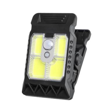 Imagem de IEUDNS Luz solar externa com movimento, decoração, economia de energia com 3 modos de iluminação, luzes de deck para quintal, cerca, porta da frente, jardim, Espiga