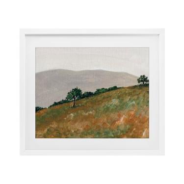 Imagem de Stupell Industries Impressão emoldurada branca paisagem paisagem sob vidro design por Nikita Jariwala, 13 x 16