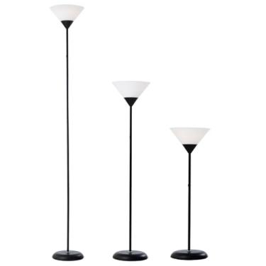 Imagem de Luminaria de Chao Poste Jardim Pedestal Luminaria Piso Abajur de Chão Techled (Preto)