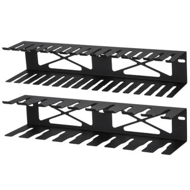 Imagem de Blulu 2 peças de suporte de grampo estilo F de 40,6 cm estilo F para armazenamento de ferramentas organizador de ferramentas para galpão, garagem, quadro de pegboard, oficina em casa