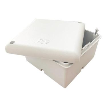 Imagem de Caixa Plástica De Sobrepor Para CFTV IP65 9X9X5,5cm FCCX030N Fc Fontes