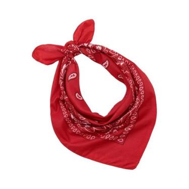 Imagem de Bandana Unissex Com Estampa Boêmia De Paisley, Bandana Hiphop, Máscara