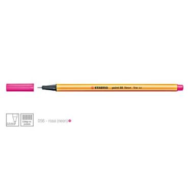 Imagem de Caneta Point 88 Cor 056 Rosa Neon - Stabilo