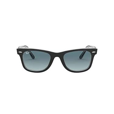 Imagem de Ray-Ban Óculos de sol RB2140 Original Wayfarer, preto/verde, tamanho único