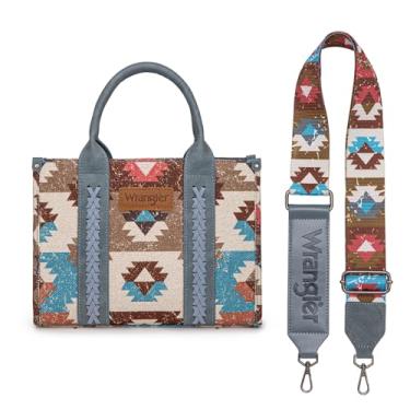 Imagem de Montana West Bolsa feminina Wrangler com ombro ocidental, boho, asteca, bolsa, Ca Guitar Strap-jean, One Size