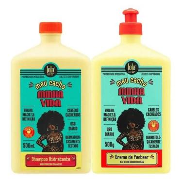 Imagem de Lola Cosmetics Kit Meu Cacho Minha Vida Shampoo e Creme de Pentear 500