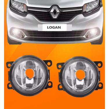Imagem de Farol Milha Renault Sandero Logan 15 16 2017 2018 2019 Novo - DFB