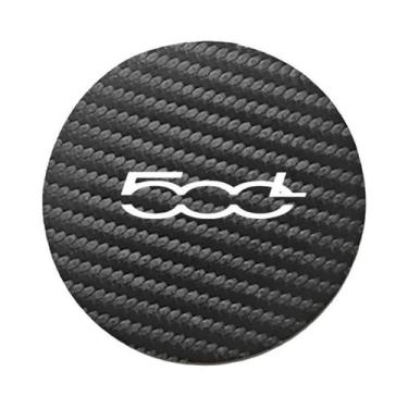 Imagem de Protetores De Porta-Copos Para Carro Fiat 500, 2 Peças, Almofadas Redo