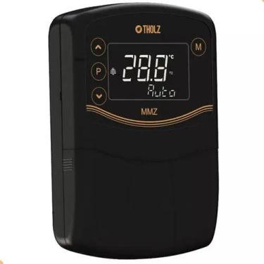Imagem de Controlador De Temperatura Cdt Tholz Mmz Digital 220v, Preto