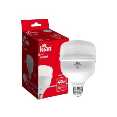 Imagem de Lâmpada Led Globe 40w Alta Potencia E27 Branca Fria - KIAN