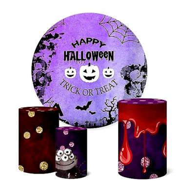 Imagem de Trio Capas Cilindro e Painel Festa 1,50m Halloween (K1HAL0003)