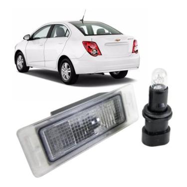 Imagem de Lanterna Da Placa Traseira Gm Tracker Sonic Spin Com Lâmpada - CML, Di