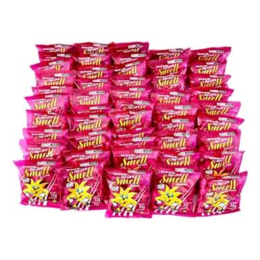 Imagem de Pipoca Doce Smell, Açucarada, Pacotes de 12g, Caixa com 50 Unidades
