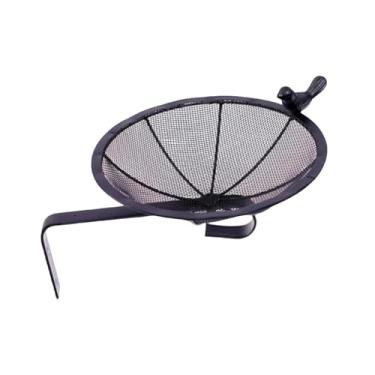 Imagem de Fenteer Alimentador de pássaros montado na parede, prato de alimentação, suporte resistente, parede estável, pátio, quintal, jardim, banheira para pássaros,