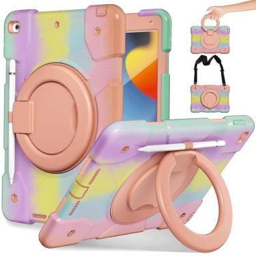 Imagem de Capa Andnary para iPad de 9ª, 8ª e 7ª geração de 10,2" com acessórios