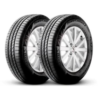Imagem de Kit 2 Pneus 195/50R16 Continental PowerContact 2 84H Aro 16