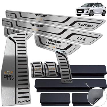 Imagem de Descanso Soleira Pedaleira Manual Onix Turbo LTZ 2020 Preto