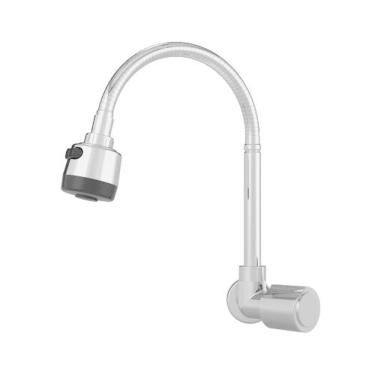 Imagem de Torneira Parede Gourmet C40 Cromada 1/4 Volta - Real Metais Luxo 1168