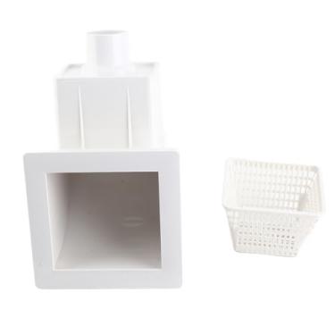 Imagem de Ailgely Ferramenta de Desnatamento da Piscina, Kit de Skimmer de 1,5in Com Bom Desempenho de Vedação, Plástico Premium, Tomada de Grande Diâmetro para Fontes Termais, Piscinas,