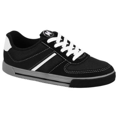Imagem de Tênis molekinho menino casual 2842.225, Preto branco, 35