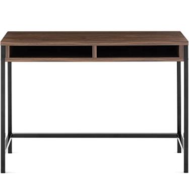 Imagem de P9IDEDFH Mesa de madeira para computador, mesa de escritório, mesa de escrita, mesa de estudo, mobiliário de escritório doméstico (cor: D) (D)