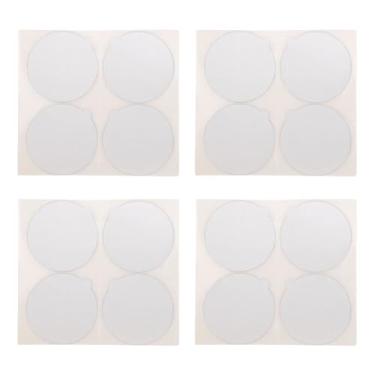 Imagem de Atyhao 100pcs Tampas de Folha de Alumínio Selos para Vagens de café, Adesivos Selos de Cobertura de Cápsula para Várias Necessidades de Embalagem Folha de Alumínio Diy Em Casa (60MM)