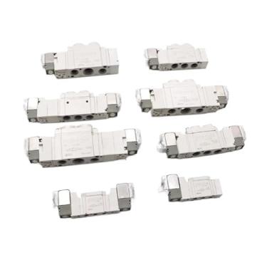 Imagem de Corpo da válvula solenoide de 5 portas portado/unidade única, série SY5000, SY5120-5LZD-01/SY5120-5LZD-C4/SY5120-5LZD-C6/SY5120-5LZD-C8. (Cor: SY5120-4LZD-01)