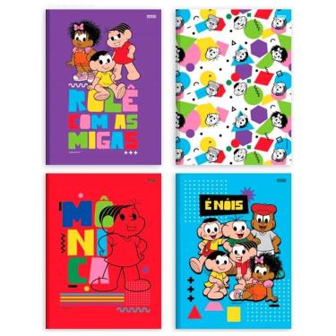 Imagem de Caderno Brochura Turma Da Monica 80F 1 Matéria Pequeno