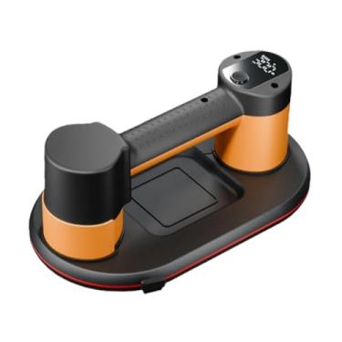 Imagem de predolo Dispositivo de manuseio de vidro com ventosa a vácuo, display digital, motor duplo recarregável de alta potência, levantador de placas de vidro e