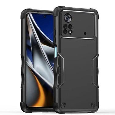 Imagem de Para Galaxy Z Flip 4 5G Armor Phone Case Slim Fit Protection Back Cover para Samsung Galaxy Z Flip 3 Case Coque, Black, for Galaxy Z Flip 3