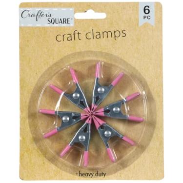 Imagem de Braçadeiras de mola resistentes de 5 cm Crafter's Square Craft – Conjunto de 6 peças
