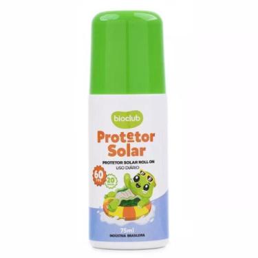 Imagem de Protetor Solar Infantil Vegano Roll-on Fps 60 Bioclub 75ml