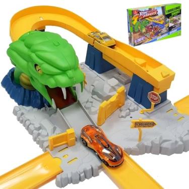Imagem de Pista de Corrida Infantil com Túnel de Cobra e Som - Castela